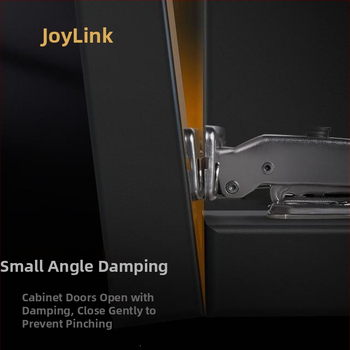 Joylink Ľavý Sused Alpha 35 mm Hrubý Dverový Panel, Odnímateľný, Pánt Bez Uhla, Titan Gunmetal Farba, Studenore Valcovaná Oceľ