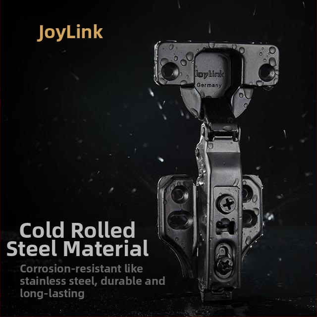 Joylink Ľavý Sused Alpha 35 mm Hrubý Dverový Panel, Odnímateľný, Pánt Bez Uhla, Titan Gunmetal Farba, Studenore Valcovaná Oceľ