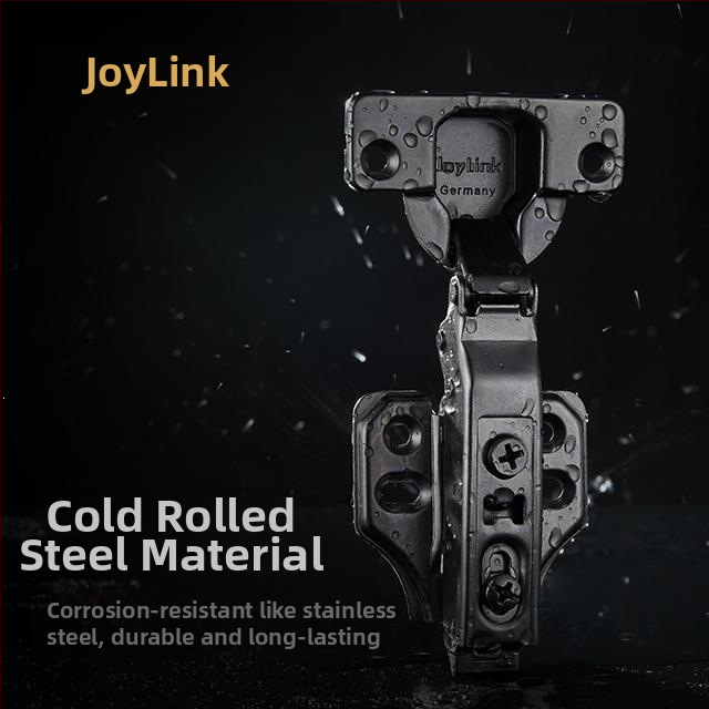 Joylink Ľavý Sused Alpha 35 mm Hrubý Dverový Panel, Odnímateľný, Pánt Bez Uhla, Titan Gunmetal Farba, Studenore Valcovaná Oceľ