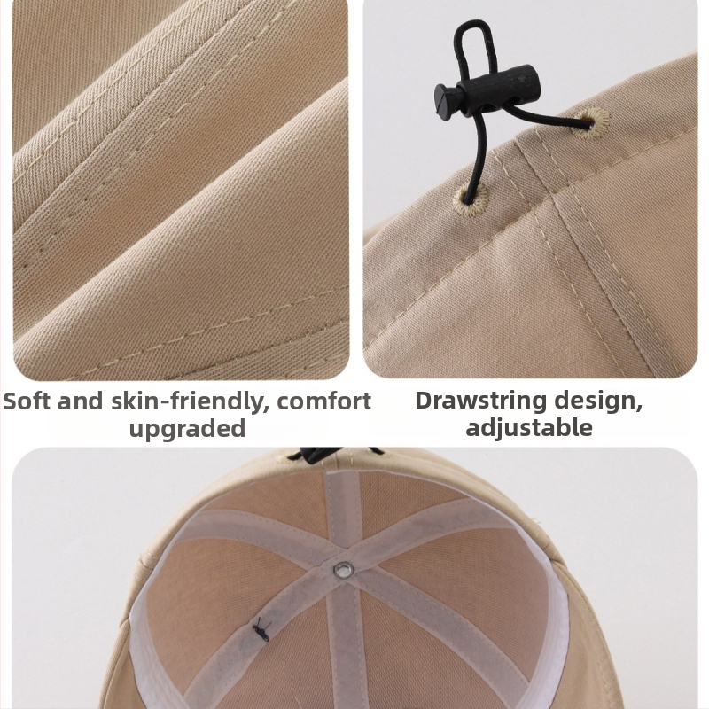 Detská slnečná čiapka s širokým okrajom, roztomilý kreslený dizajn, unisex, jar-jeseň