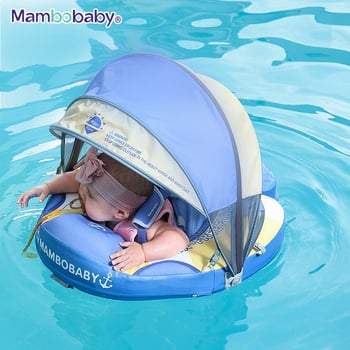 Detský plavecký kruh Mambobaby, štýl „plachtenia“, nevyžaduje nafukovanie, vhodný na ležanie a plávanie, obľúbený produkt v zahraničí