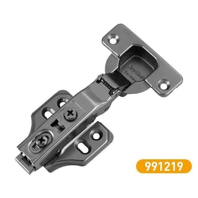 JoyLink Ľavý Sused Alpha 35 mm Hrubé Dverové Pánty, Rýchla Inštalácia, Odnímateľný, Skrinkové Dvere so Žiadnym Uhlom