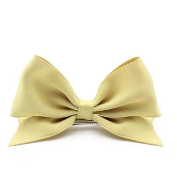 Clamă cu funda 3D cu urechi, stil coreean pentru fetițe – accesoriu de păr, prințesă