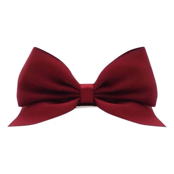 Clamă cu funda 3D cu urechi, stil coreean pentru fetițe – accesoriu de păr, prințesă