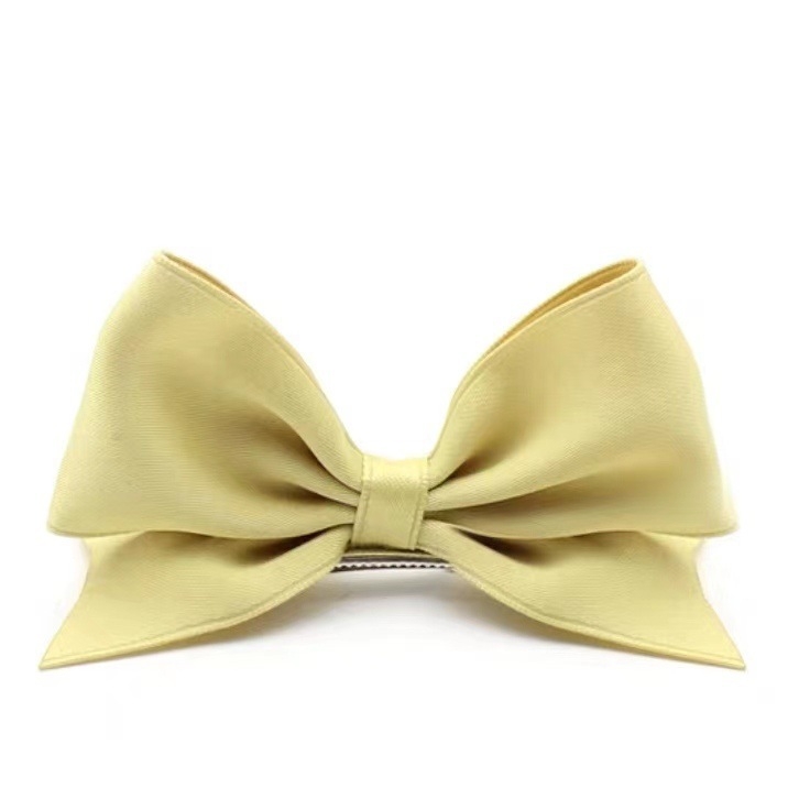 Clamă cu funda 3D cu urechi, stil coreean pentru fetițe – accesoriu de păr, prințesă