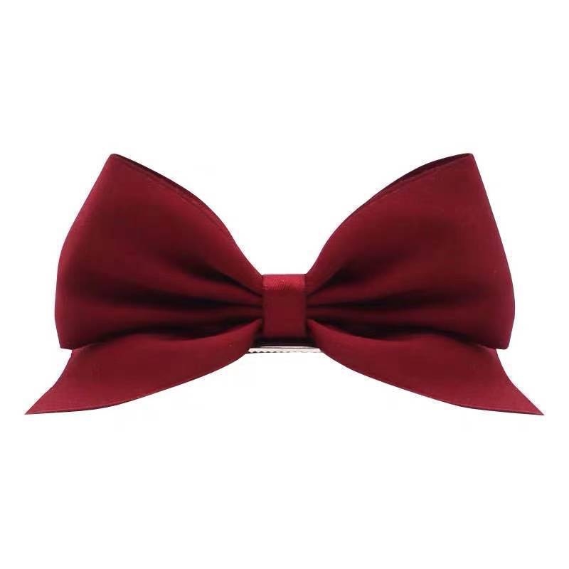 Clamă cu funda 3D cu urechi, stil coreean pentru fetițe – accesoriu de păr, prințesă