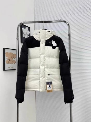 Geacă de puf cu glugă, parka unisex pentru bărbați și femei, stil cuplu, iarnă
