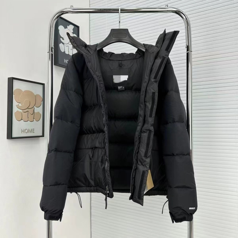 Geacă de puf cu glugă, parka unisex pentru bărbați și femei, stil cuplu, iarnă