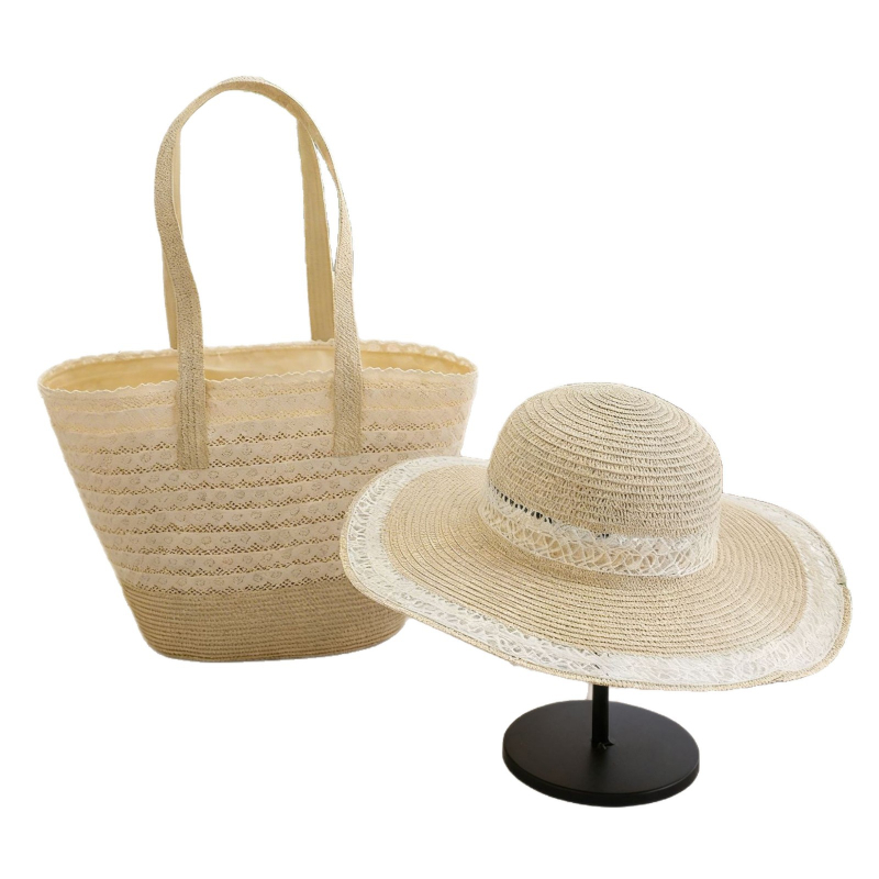Torba preko ramena od slame u korejskom nišnom stilu, ljetna moda za plažu