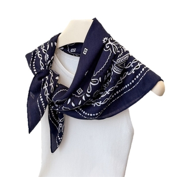 68x68 cm τετράγωνο σάλι με paisley μοτίβο, μποέμ vintage στυλ, πολυεστερικό ύφασμα με βελούδινη αίσθηση σαν μετάξι, προστασία από τον ήλιο, για γυναίκες