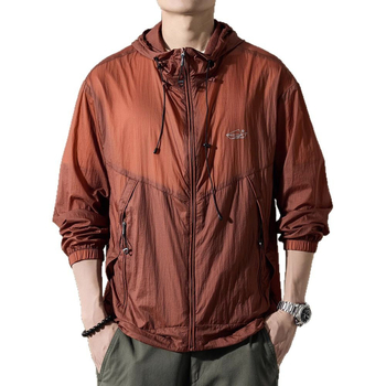 Jachetă ușoară, uscare rapidă, protecție solară Ice Silk pentru bărbați, vară, pescuit outdoor, UPF50+, respirabil