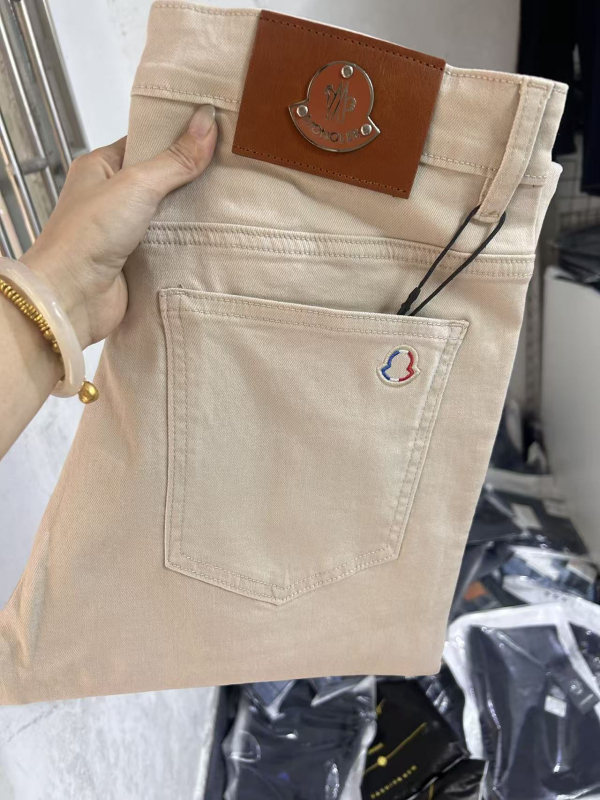 Ανδρικά τζιν από denim με βαμβακοελαστικό ύφασμα, κορεατικό στυλ, στενή γραμμή και ίσιο παντελόνι, υψηλής ποιότητας
