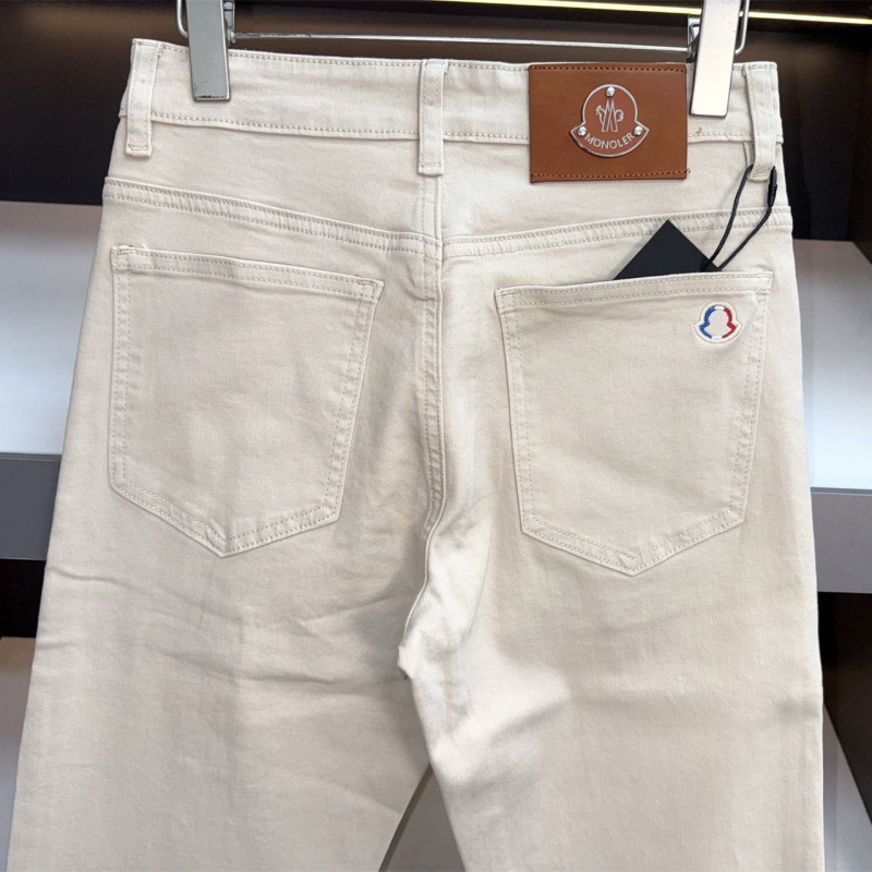 Ανδρικά τζιν από denim με βαμβακοελαστικό ύφασμα, κορεατικό στυλ, στενή γραμμή και ίσιο παντελόνι, υψηλής ποιότητας