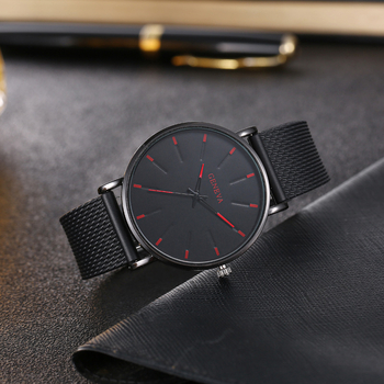 Ρολόι quartz unisex σε στυλ Γενεύης, με πλαστικό λουράκι