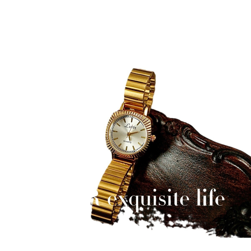 LSVTR Γυναικείο ρολόι Quartz J111, τετράγωνος καντράν, μεσαιωνικό στυλ, αδιάβροχο 30 μ