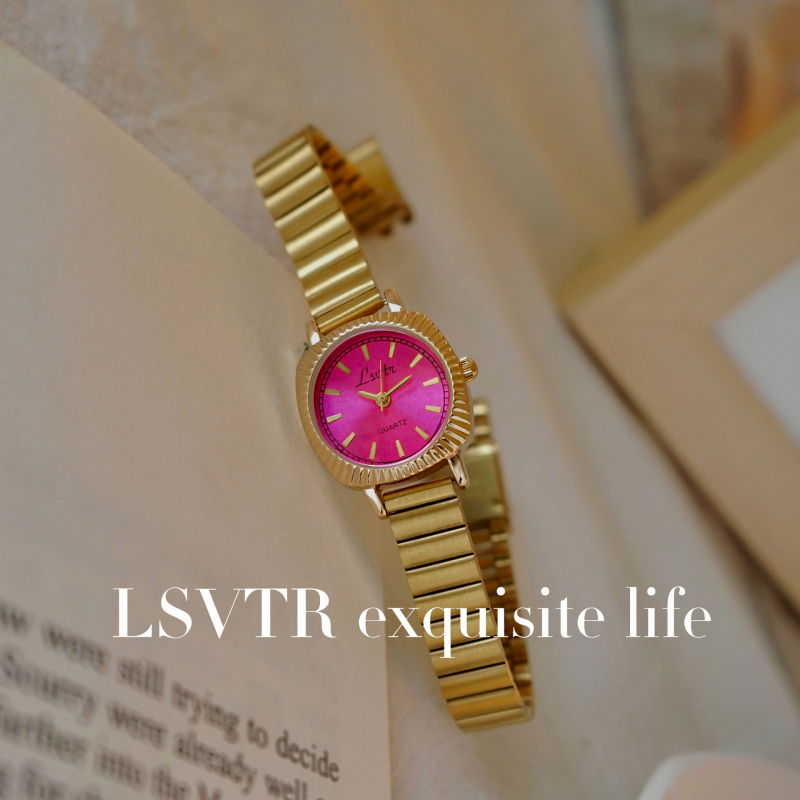 LSVTR Γυναικείο ρολόι Quartz J111, τετράγωνος καντράν, μεσαιωνικό στυλ, αδιάβροχο 30 μ