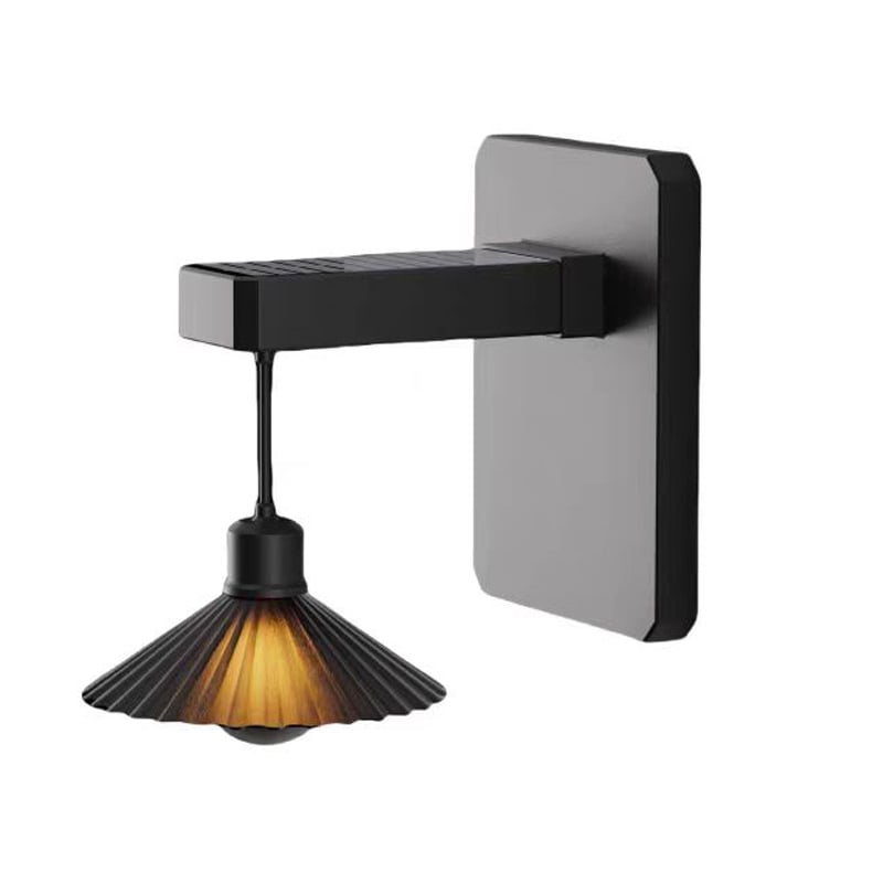 Ηλιακό εξωτερικό φως τοίχου με COB LED, 10W, 2700K ζεστό λευκό, IP65, 182×200 mm, για κήπο, διάδρομο και μπαλκόνι
