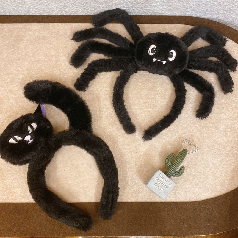 Halloween bláznivá čelenka s 3D tekvicou a pavúkom, cosplay a párty doplnok