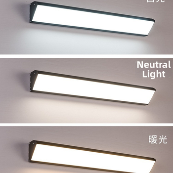 Dlhá vonkajšia stenová lampa LED, vodotesná, na dvor, pri vstupe, na balkón a terasu