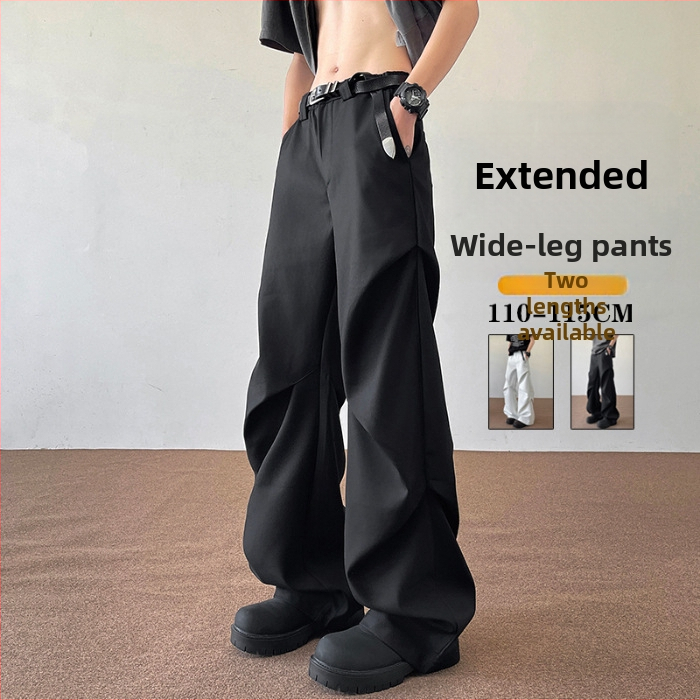 190 cm vysoké pánske dlhé nohavice s jemne rozšíreným strihom, padajúci vzhľad, odolné voči pokrčeniu, voľný strih, univerzálne, nový model