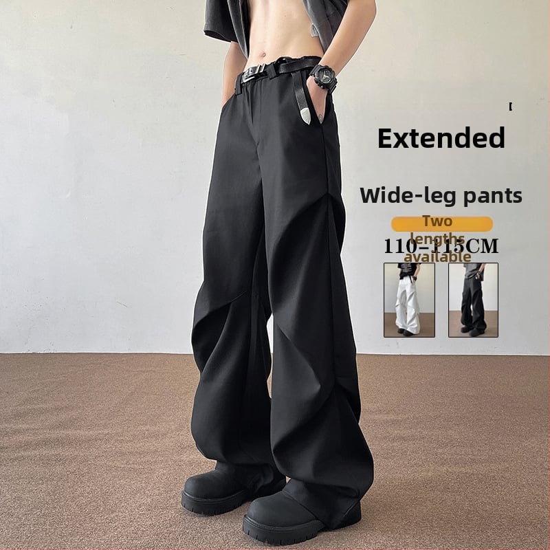 190 cm vysoké pánske dlhé nohavice s jemne rozšíreným strihom, padajúci vzhľad, odolné voči pokrčeniu, voľný strih, univerzálne, nový model
