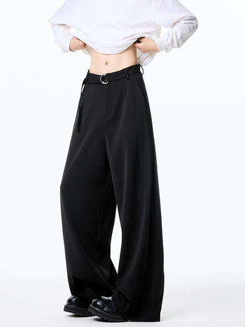 Cleanfit – αμερικανική μάρκα streetwear, ανδρικά παντελόνια με ίσια γραμμή, μονόχρωμα, για άνοιξη–φθινόπωρο, ρετρό χαλαρή γραμμή με πτώση, καθημερινά ρούχα.