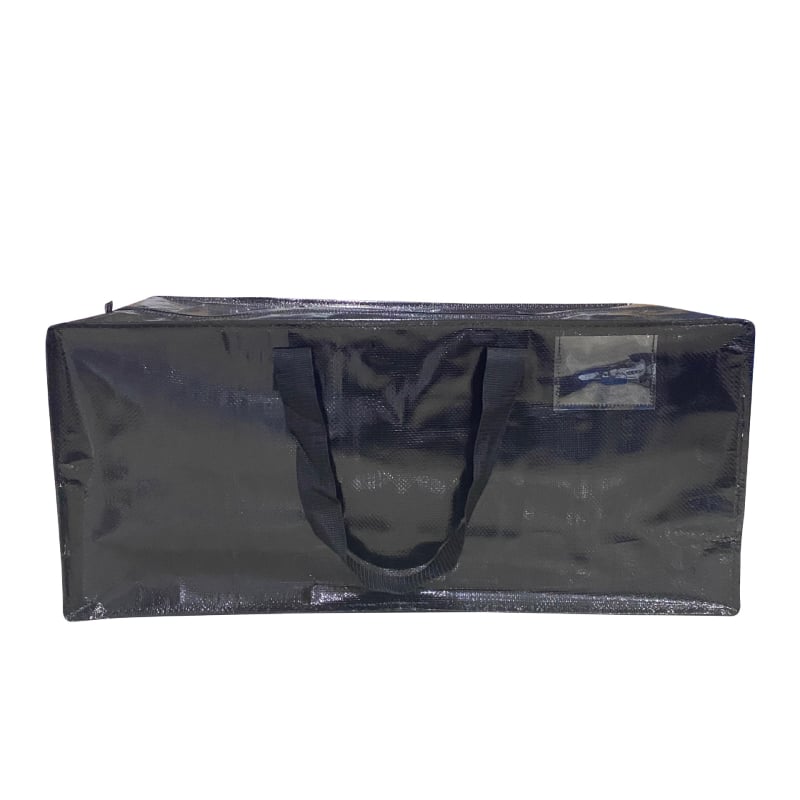 Polyetylénová kubická skladovacia taška, viacúčelový organizér na prikrývky, spálňa, rozmery 74×33×37 cm