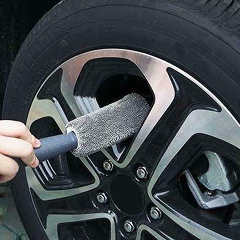 Autóápolási készlet szivaccsal és mikroszálas kendőkkel, dobozban