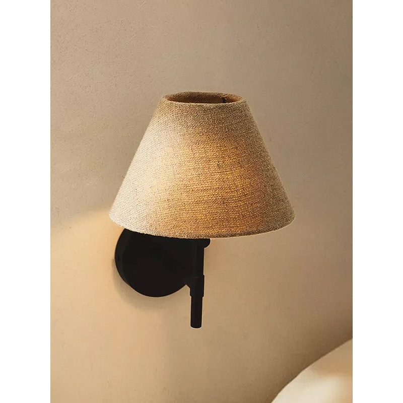 Φωτιστικό τοίχου σε στιλ Wabi-Sabi, ιαπωνικό ρετρό, αμερικανικό mid-century και σκανδιναβικό σχέδιο για υπνοδωμάτιο και διάδρομο, απλό φωτιστικό τοίχου ατμοσφαιρικό