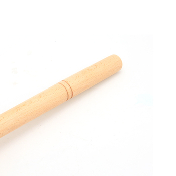 Kladivo z bukového dreva na gravírovanie kože, nástroj DIY pre kožené spracovanie