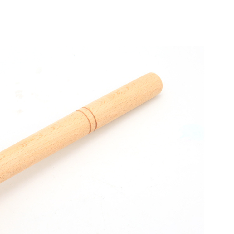 Kladivo z bukového dreva na gravírovanie kože, nástroj DIY pre kožené spracovanie