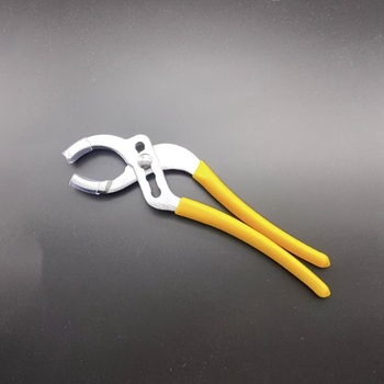 Υδραυλικός κλειδί με κίτρινο χερούλι για εγκαταστάσεις μπάνιου — πολυλειτουργικός ρυθμιζόμενος κλειδί, πένσες μπάνιου και εργαλείο βρύσης