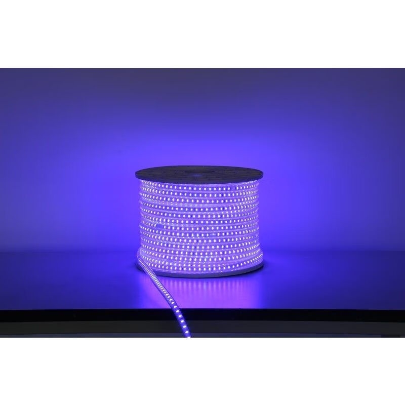 LED лента 220V синя светлина, водоустойчива, с висока яркост — за дневна, дом, KTV и хотелски декор