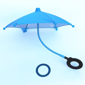 Umbrelă circulară magnetică pentru telefon, compatibil MagSafe, pentru iPhone – umbrelă mini de protecție solară