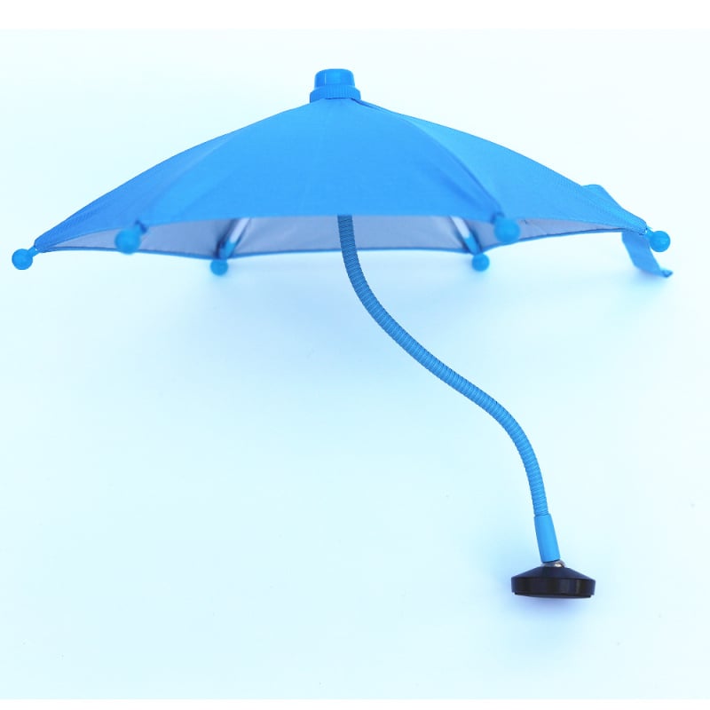 Umbrelă pentru telefon cu tijă lungă magnetică și mâner moale