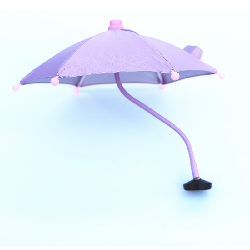 Umbrelă pentru telefon cu tijă lungă magnetică și mâner moale