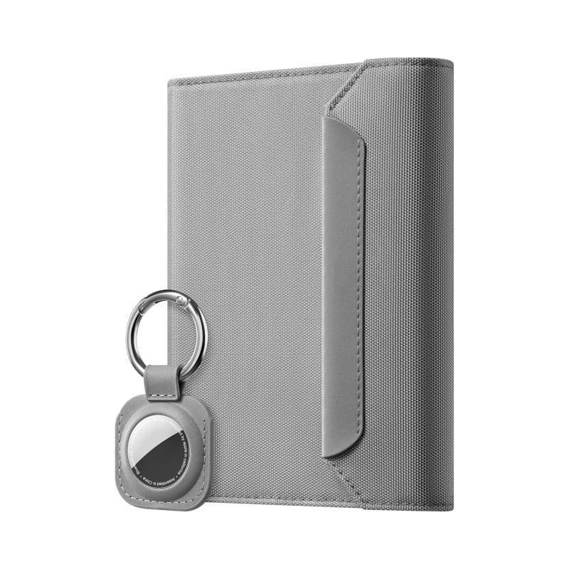 Unisex cestovný obal na pas s RFID ochranou, veľká kapacita, magnetické zapínanie