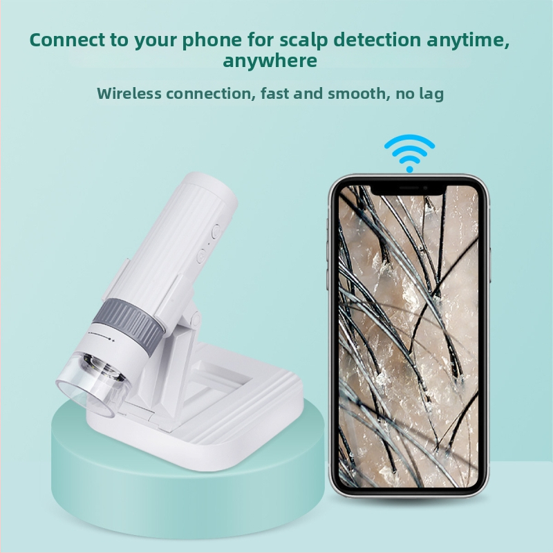 Bezdrôtový Wi-Fi digitálny mikroskop s 1000× zväčšením, kompaktný nástroj na opravy a testovanie
