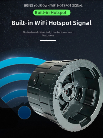 Монокулярен телескоп за наблюдение на птици с безжично Wi-Fi свързване към смартфон и 2K електронен окуляр