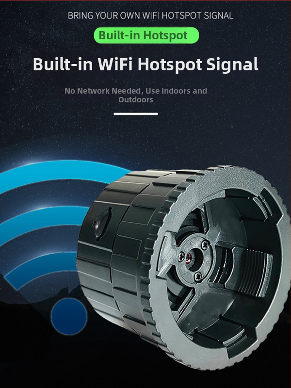 Monokulárny ďalekohľad na pozorovanie vtákov s bezdrôtovým Wi‑Fi pripojením k telefónu a 2K elektronickým okulárom