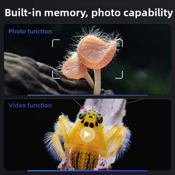 Digitálny mikroskop s 4,3-palcovým HD displejom, 1000x zväčšením, 2 MP senzorom, určený pre laboratórne použitie