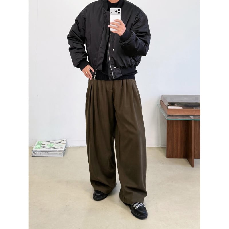 Jarné-letné vintage Old Money štýl, drapované voľné široké nohavice, unisex, rovný strih