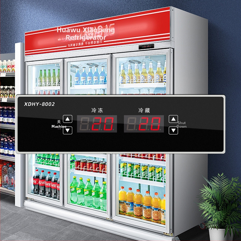 Intelligens digitális kijelzős beépített hűtőkamra — elektronikus hőmérséklet-szabályozó közvetlen hűtés, egyhőmérsékletes leolvasztás