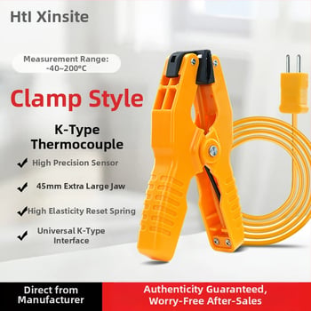 Xinsite K-típusú csipesz termopár érintéses hőmérséklet-érzékelőhöz