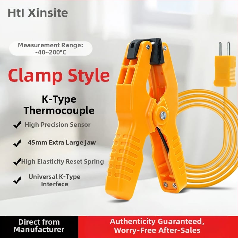 Xinsite K-típusú csipesz termopár érintéses hőmérséklet-érzékelőhöz