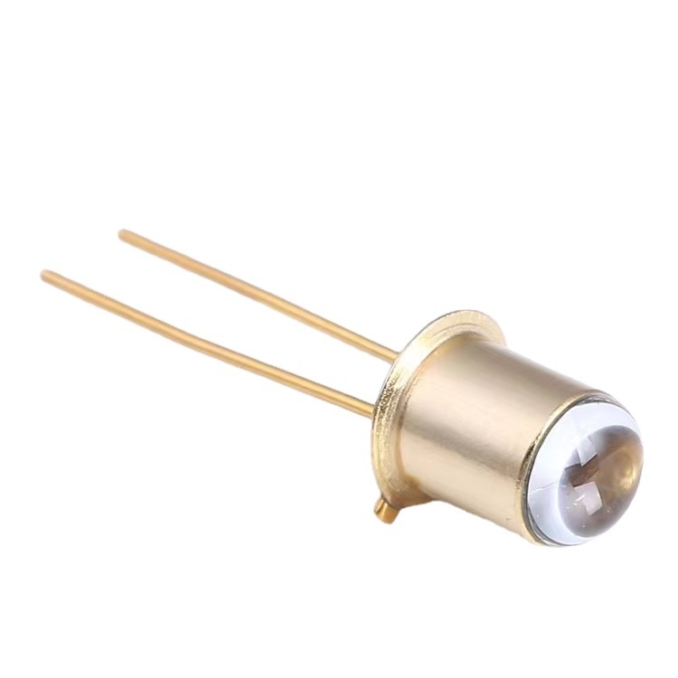 TO-46 sigilat metalic, iluminare paralelă albastră, encoder și senzor optic, 450–470 nm