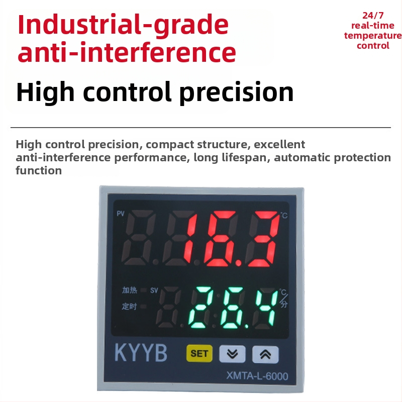 XMTA-6411DT E300 Inteligentný digitálny regulátor teploty s presným PID a automatickým doladením