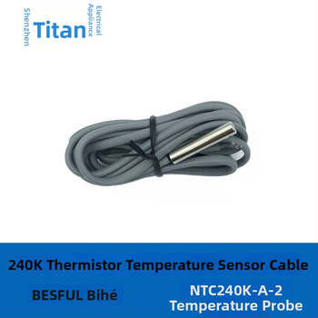 Bihe BESFUL NTC240K-A-2 teplotný senzor s termistorom a dvomi vodičmi