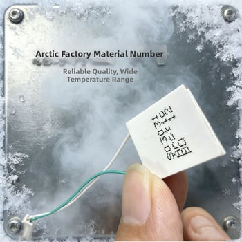 Északi-óceán TEC félvezető hűtőchip, 3V3A, 20×20 mm, ipari osztály, nagy hőmérséklet-különbség, 0 °C alatt működik