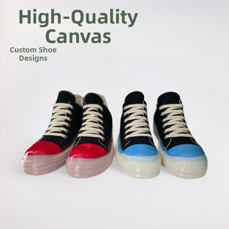 Γκραφίτι καμβά sneakers με παχιά σόλα, unisex casual για αύξηση ύψους